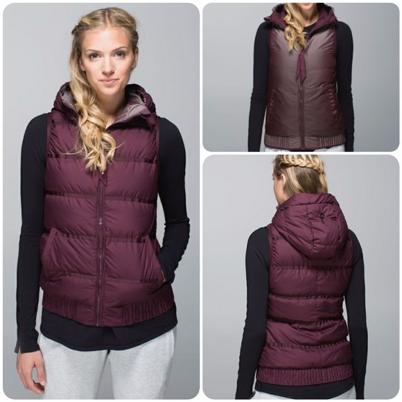 lululemon athletica Jackets & Blazers - Lululemon Chilly Chill Puffy vest down reversible